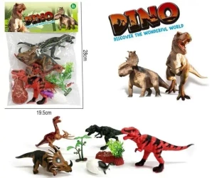 Zestaw dinozaurów - Merkpol
