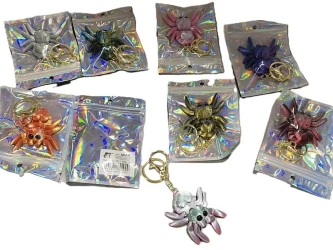 Brelok 3D pająk MIX - ADAR