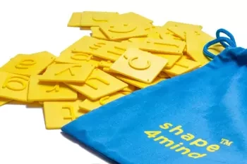 Shape4mind Małe litery 156 sztuk - Galaktyka PAP