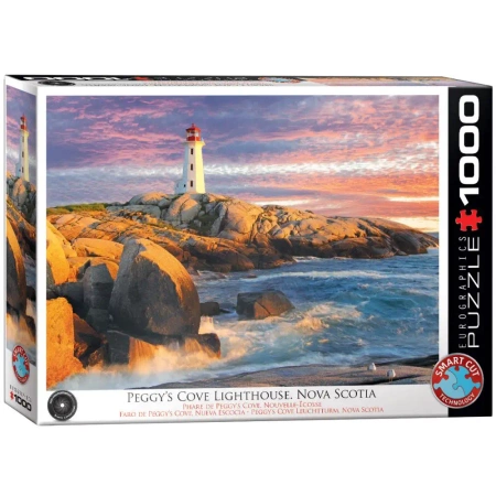 Puzzle 1000 Peggy's Cove Lighthouse, No 6000-5437 - Eurographics