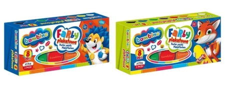 Farby plakatowe 20ml 8 kolorów BAMBINO - ST-MAJEWSKI