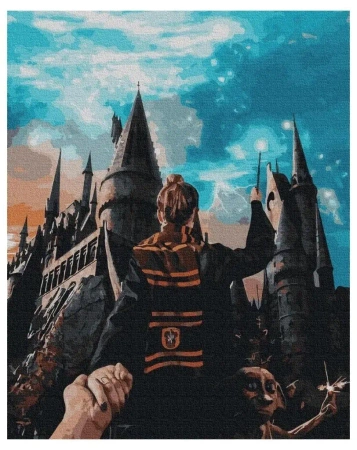 Malowanie po numerach - Magia Hogwartu 40x50cm - Twoje Hobby