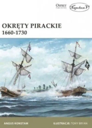 Okręty pirackie 1660-1730 - Angus Konstam
