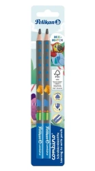 Ołówek Combino blue 2szt - PELIKAN