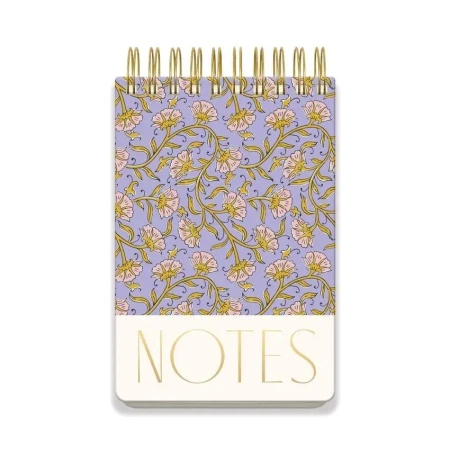 Notatnik duży Purple Vintage Floral - Designworks Ink