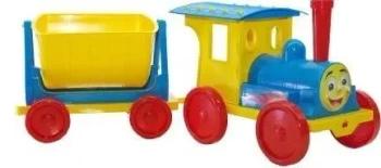 Pociąg z jednym wagonikiem mix - 3toysm