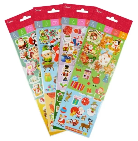 Zestaw naklejek świątecznych - Arpex dekoracje