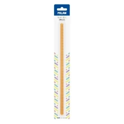 Linijka 30cm New Look plastikowa pomarańcz MILAN