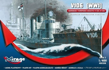 Okręt Torpedowy V 106 Niemiecki - Mirage Hobby