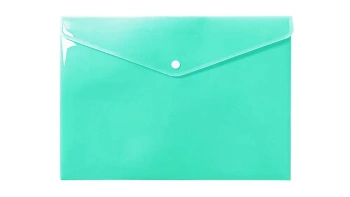 Teczka koperta A4 PP pastel zielona - Biurfol