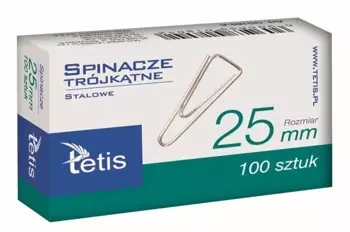 Spinacze biurowe 25mm GS180-A - Tetis