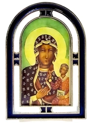 Witrażyk Matka Boża Częstochowska - Art Sacrum