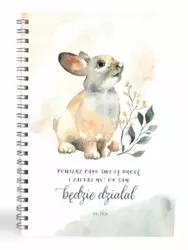 Mój dziennik - Powierz Panu swoją drogę - zajączek - Szaron