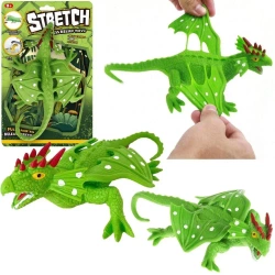 Dinozaur smok zielony do rozciągania - Trifox