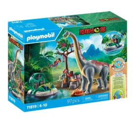Playmobil Brachiozaur z poduszkowcem 71819