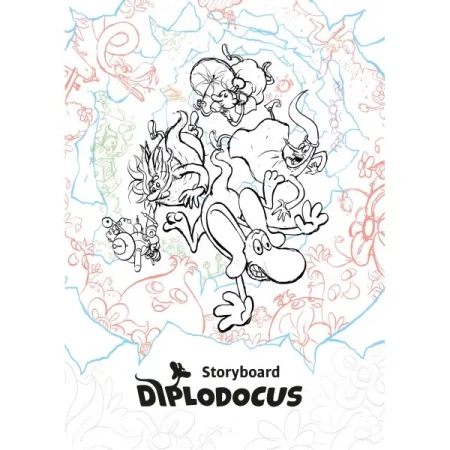 Storyboard Diplodocus - Wawszczyk Wojtek, Tomasz Lew Leśniak, Michał Śledziński, Tarkowski Kuba, Marek Oleksicki, Janusz Ordon, Kamil Kochański