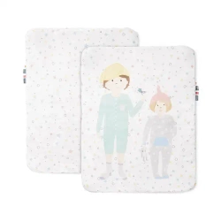 Pościel komplet kołderka i poduszka Aja & Abi baby - Snap the moment