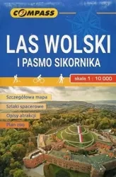 Mapa tur. - Las Wolski i Pasmo Sikornika 1:10 000 - praca zbiorowa
