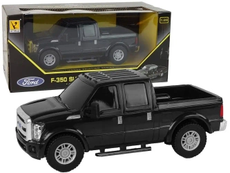 Ford F-350 Pick Up napęd frykcyjny czarny - Leantoys