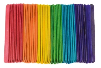 Patyczki kreatywne Jumbo 11,4cm 50szt - Brewis