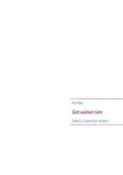 Gott existiert nicht - Maily Ritch