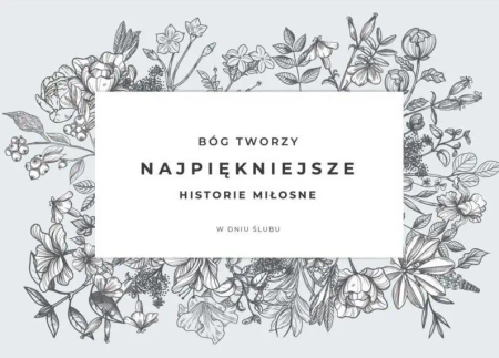 A Kartka składana - Bóg tworzy najpiękniejsze - Szaron