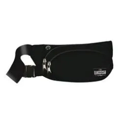 Saszetka na pasek nerka Black Vintage - ST-MAJEWSKI