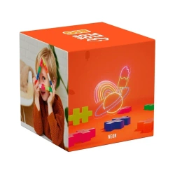 Klocki Plus-Plus Big Zestaw W Kolorach Neon 100el - Plus-Plus