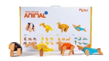 Mega zestaw Animal 48el - MalBlo