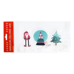 Żelowe naklejki dekoracyjne led BN Krasnal - Brak