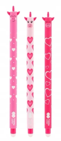 Długopis wymazywalny niebieski Happy Color