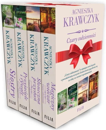 Pakiet Czary codzienności Siostry / Przyjaciele i rywale / Słoneczna przystań / Magiczny wieczór. Czary codzienności - Agnieszka Krawczyk