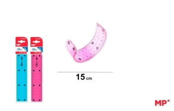 Linijka niełamliwa 15cm - MP Main Paper