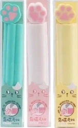 Gumka do ołówka kocia łapka mix - Tochain