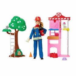 Barbie Kariera. Lalka Strażak HRG55 - Mattel