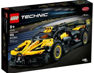 Lego Technic Bugatti Bolide żółty 42151