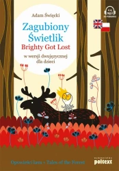 audiobook Zagubiony Świetlik. Brightly Got Lost w wersji dwujęzycznej dla dzieci - Adam Święcki