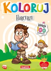 Harcerze. Koloruj - Opracowanie zbiorowe