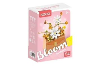 Klocki Kwiaty w torebce Zima 232el - Koco