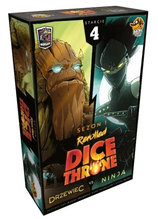 Dice Throne Starcie 4: Drzewiec vs Ninja - Lucky Duck Games Polska