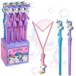 Bańki mydlane rozkładane jednorożec 100ml MIX - Trifox