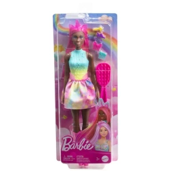 Barbie. HRR01 Lalka-jednorożec, długie włosy