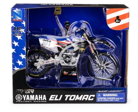 Yamaha YZ450 Motocross Eli Tomac 2022 1:12 - Daffi