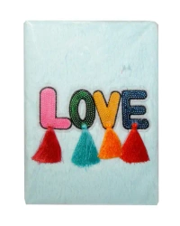 Pamiętnik pluszowy z napisem - SWEDE