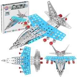 Zestaw konstrukcyjny metalowy samolot - Technok