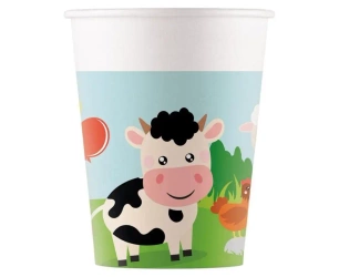 Kubeczki papierowe Farm 200ml 8szt - Godan