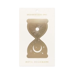 Metalowa zakładka do książek duża - hourglass - Designworks Ink