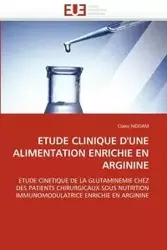 Etude clinique d'une alimentation enrichie en arginine - NIDDAM-C