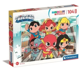 Puzzle 104 maxi super kolor DC Super Friends 25720