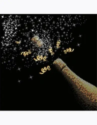 Serwetki MAKI Lunch SL 330x330 Szampan 060801 - POL-MAK